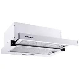 Витяжка телескопічна Minola HTL 5214 WH 700 LED - мініатюра 2