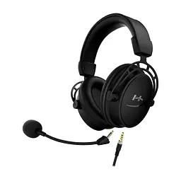 Навушники HyperX геймерські ігрова гарнітура Cloud Alpha (4P5L1AM) чорна - мініатюра 2