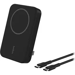 Павербанк Belkin Black 8 000 mAh / 15 Вт (BPD007BTBK) - мініатюра 7