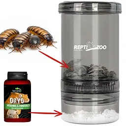 Вітамінізатор, шейкер Repti-Zoo Vita-Calcium (GMB01) для обробки кормових комах кальцієм і вітамінами
