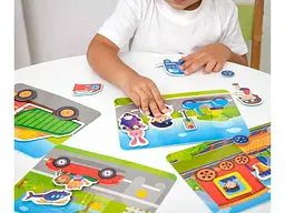 Гра з липучками VLADI TOYS "Транспорт" VT1302-28 - мініатюра 3