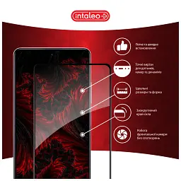 Скло захисне Intaleo Full Glue Xiaomi Redmi Note 12 Pro/12 Pro Plus Black (1283126549427) - мініатюра 3