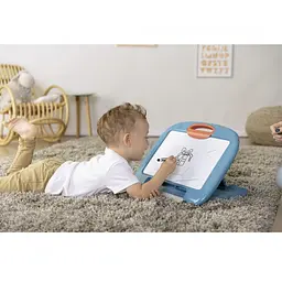 Дошка для малювання Smoby Toys мобільна 27х43х31 см синя (410713) - мініатюра 5