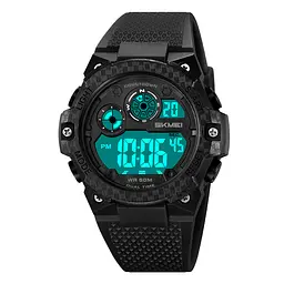Чоловічий наручний годинник 2337BKWT Black-White Skmei acs0030009 - мініатюра 2