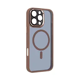 Чехол для Apple iPhone 16 Pro Max, Unit MagSafe SE, бежевый, с защитой камеры, магсейф, противоударный, магнитный, панель-накладка с MagSafe, с поддержкой беспроводной зарядки, TPU+PC, защита всего корпуса, ударопрочный, ArmorStandart (ARM81152) - мініатюра 2