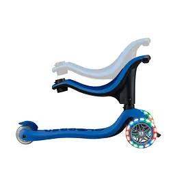 Самокат Globber Go Up Sporty 360 колеса з підсвіткою синій (456-600) - мініатюра 7