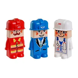 Конструктор з фігурками "Profession" 71658, 8 персонажів, 24 деталі - мініатюра 5