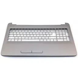 Верхня кришка корпусу HP 250 G4 255 G4 250 G5 255 G5 Pavilion 15-ac 15-af 15-ay 15-ba срібляста з тачпадом