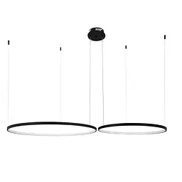 Люстра 7529832-2B BLACK LED (600+800)