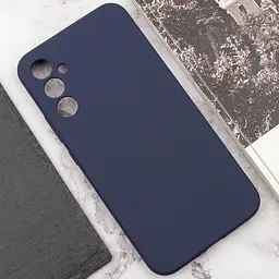 Чохол Silicone Cover Lakshmi Full Camera (AAA) для Samsung Galaxy S23 FE Темно-синій / Midnight blue - мініатюра 5