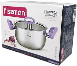 Каструля Veronica з бакелітовими ручками Fissman Ø20х10 см kuh0007796 - мініатюра 5