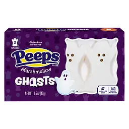 Маршмеллоу Peeps Ghost Marshmallow Halloween candy 42g