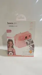 Дитяча цифрова фотокамера миттєвого друку з термопринтером Hoco 48 МП/800 мАг HOCO DV204 Dual-camera Рожевий - мініатюра 4