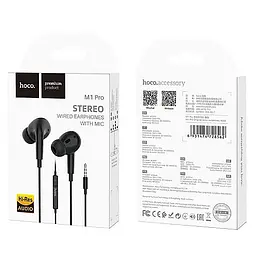 Навушники Hoco M1 Pro original series Black - мініатюра 2