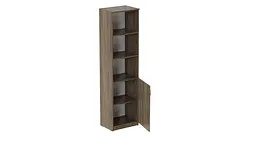Пенал Анжело Ferrum-decor на 4 полиці з 1 дверима 1900x500x380 ДСП Дуб Сонома Трюфель 16 мм (FRD-104952) - мініатюра 2