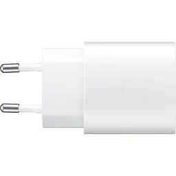 Зарядний пристрій Samsung 25Вт USB-С, кабель USB-C USB-C, 1м, білий (EP-T2510XWEGEU) - мініатюра 2