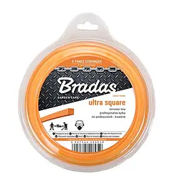 Волосінь для тримера Bradas ULTRA "квадрат" 2,7мм х 66м ZUK27045B - мініатюра 1