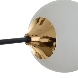 Люстра Brille молекула в зал E27 60W BK (BL-907C/6) - мініатюра 7