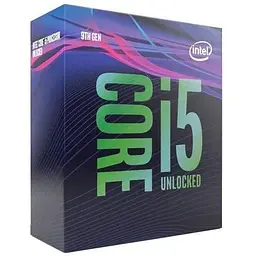 Процесор Intel Core i5 LGA1151 i5-9600K Box 6x3.7 ГГц Turbo Boost 4.6 ГГц UHD Graphics 630 L3 9Мб Coffee Lake 14 нм