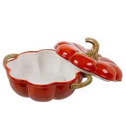 Блюдо з кришкою Lefard Гарбуз 33 х 26.5 х 18 см (927-013) - мініатюра 2