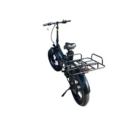 Складаний електровелосипед VOLTO Flex 20" 1000W 26Ah Black - мініатюра 3