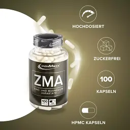 Мінерали IronMaxx ZMA 100 капсул - мініатюра 2