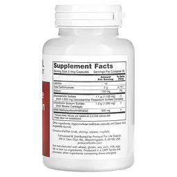 Препарат для суглобів і зв'язок Protocol for Life Balance Glucosamine & Chondroitin with MSM 90 капсул - мініатюра 2