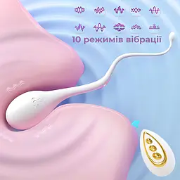 Вагінальне яйце Passion силіконове на пульті від USB з хвостиком (4821002029518) - мініатюра 6