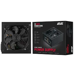 2E Блок живлення Basic Power (400W), 80%, 120мм, 1xMB 24pin(20+4), 1xCPU 8pin(4+4), 3xMolex, 4xSATA, 1xPCIe 8pin(6+2) - мініатюра 8