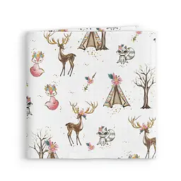 Пелюшки муслінові Cosas Fairy Forest 75x75 см, бежеві - мініатюра 2