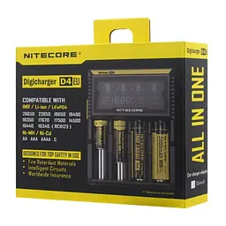 Зарядное устройство на 4 отсека Nitecore D4 (11668) - мініатюра 3
