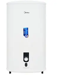 Водонагрівач Midea 100 л, 2 кВт, сухий ТЕН, вертикальний, прямокутний, білий (D100-20ED2(D))