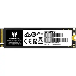 SSD накопичувач Acer Predator GM9000 4TB (BL.9BWWR.131) [155332] - мініатюра 5