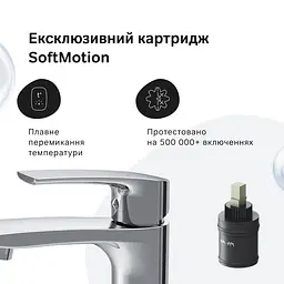Високий змішувач для умивальника AM.PM Pride хром F7C92000 - мініатюра 4