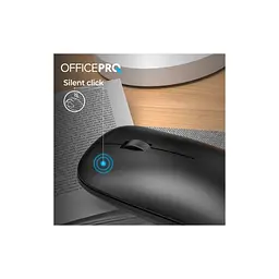 Мишка OfficePro M225B Silent Click Wireless Black (M225B) - мініатюра 10