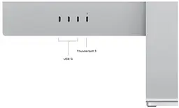 Монітор Apple Studio Display (Standard Glass) Tilt-adjustable Stand (MK0U3) [66198] - мініатюра 3