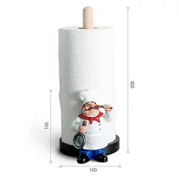 Статуетка декоративна МВМ My Home Кухар (DH-ST-02-2 WHITE) - мініатюра 7