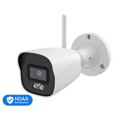 IP-відеокамера з WiFi 6 5Mp TVT TD-9451S4-C(D/WF/AW2) White f=2.8mm, ІЧ+LED-підсвічування, з мікрофоном (77-00472) - мініатюра 3