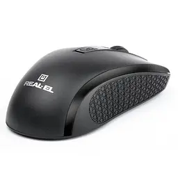 Мишка REAL-EL RM-308 Wireless Black (EL123200033) - мініатюра 3
