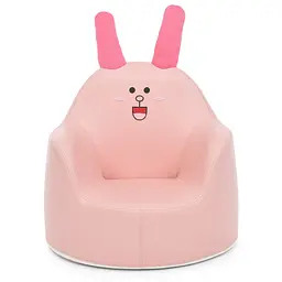 Дитяче Крісло-пуфик "Кролик" M 5721 Rabbit рожевий - мініатюра 4