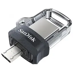 USB флеш накопичувач SanDisk 64GB Ultra Dual Black USB 3.0 OTG (SDDD3-064G-G46) - мініатюра 5