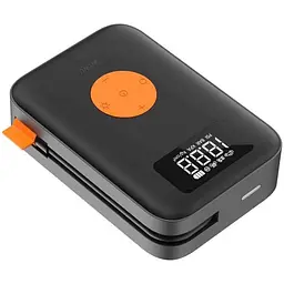 Автомобільний насос WIWU Ai003 Cordless Tire portable smart air pump Black - мініатюра 3