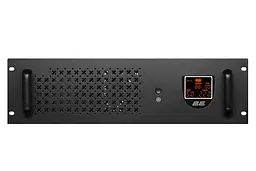 2E Джерело безперебійного живлення RE2000, 2000VA/1200W, RM 3U, LCD, USB, 2xSchuko - мініатюра 2