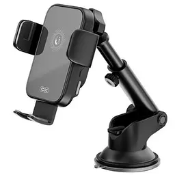 Тримач XO WX-036 Wireless Charger 15W Black - мініатюра 2