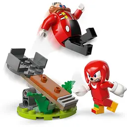 Конструктор LEGO Sonic the Hedgehog Knuckles проти Dr. Eggman Egg Crusher Mech 350 деталей (77005) - мініатюра 6