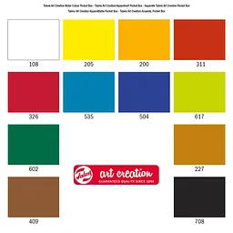 Набір акварельних фарб TALENS ART CREATION Pocket box 12кол Royal Talens - мініатюра 5