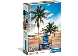 Пазл Clementoni High Quality Collection: Пляж Маямі, Флорида, США (High Quality Collection - Miami Beach Florida Puzzle - 500 pcs.), 500 ел. (35574)