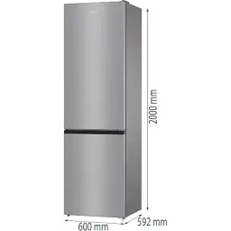 Холодильник Gorenje NRK6202ES4 - мініатюра 5