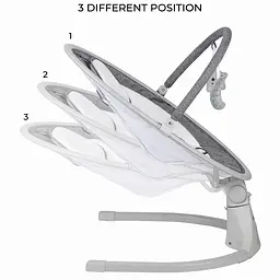 Шезлонг-гойдалка FreeON Elite grey (84898) - мініатюра 5