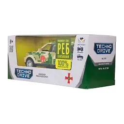 Машина TechnoDrive серії Шеврони Героїв - Land Rover Range Rover Sport - ОК Захід (250399UM) - мініатюра 5